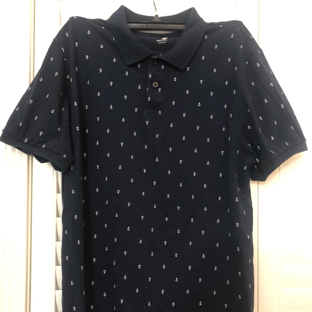 Men’s, Old Navy, short sleeved polo shirt, size large